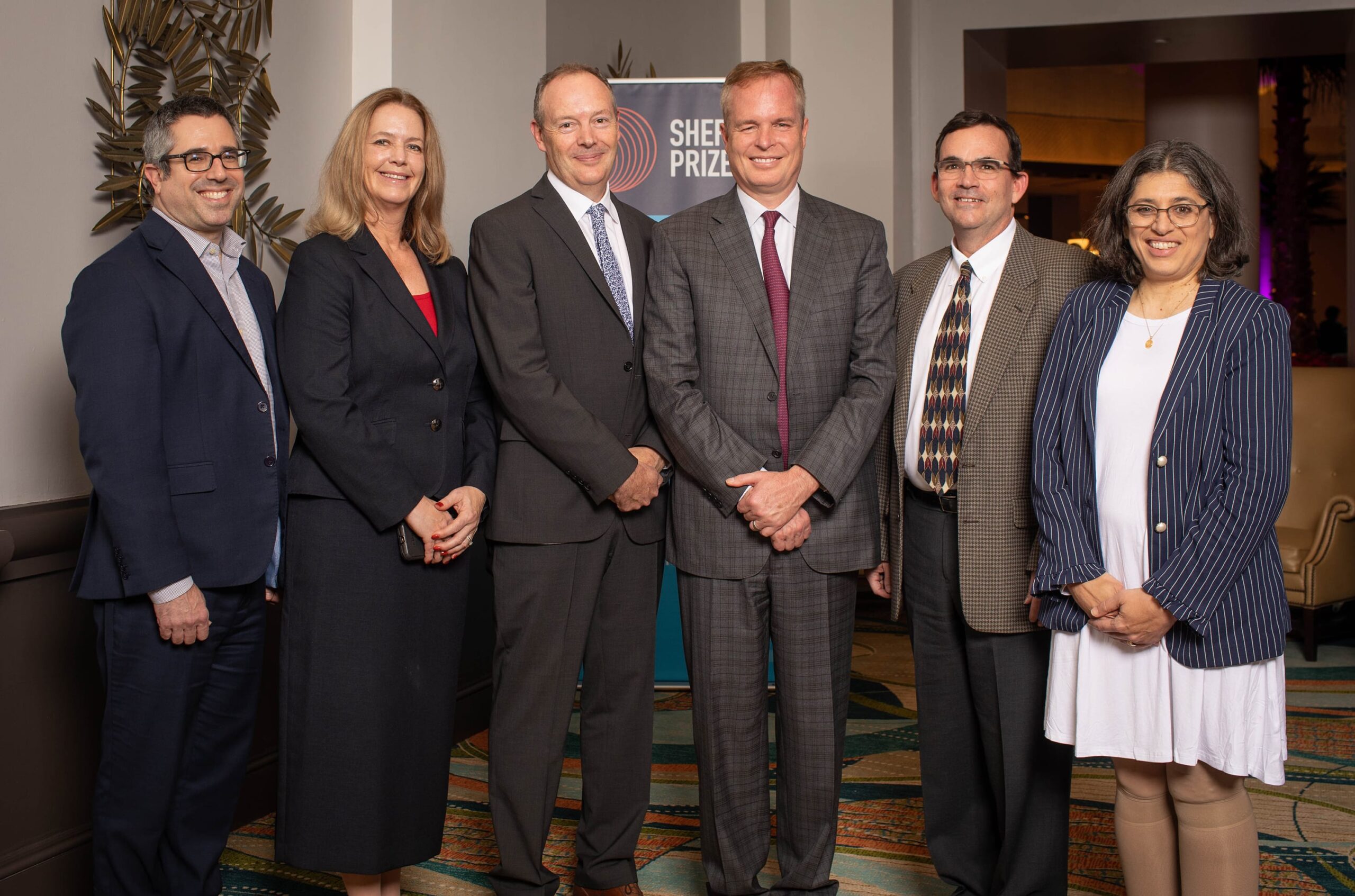 <p>2019 Selection Committee with 2019 Sherman Prize Recipient Dr. William Sandborn</p>

