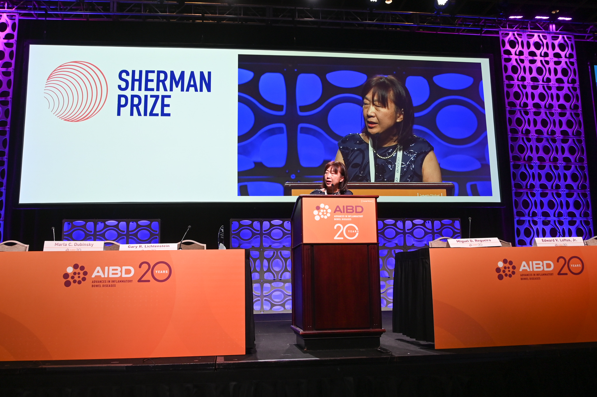 <p>2021 Sherman Prize Recipient: Dr. Judy Cho</p>
